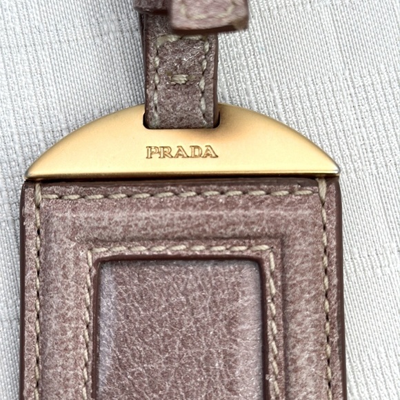 Prada Leather Purse Charm / Luggage Tag / Keyring - Picture 4 of 8